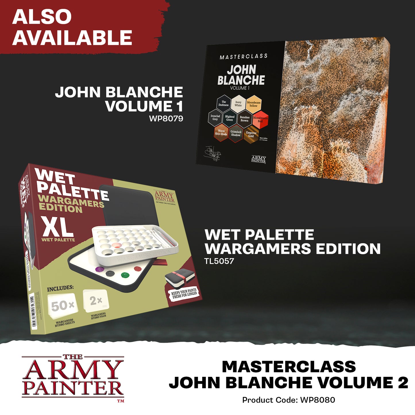 The Army Painter - John Blanche Masterclass: Vol. 2 - Paint Set