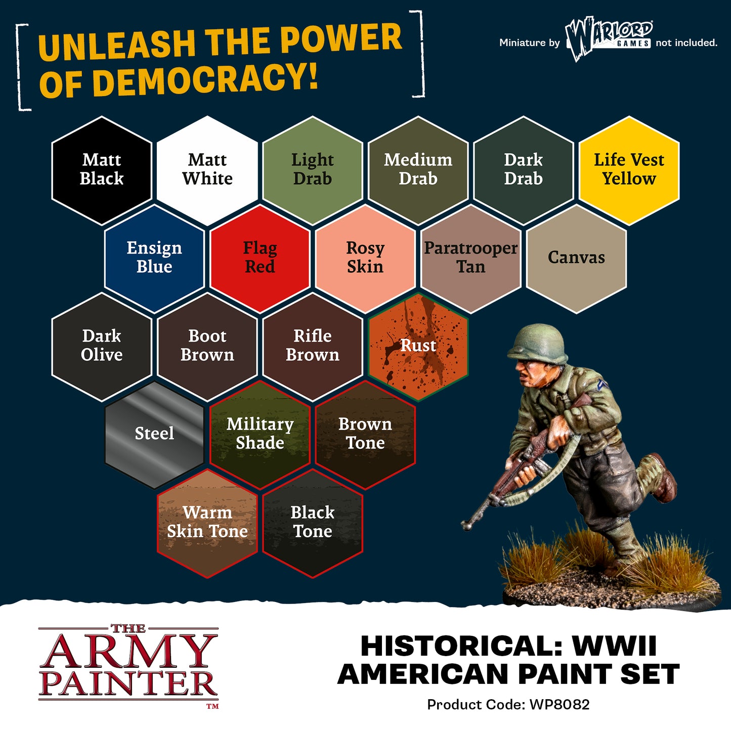 The Army Painter - Warpaints Fanatic - Historical: WWII American Combo