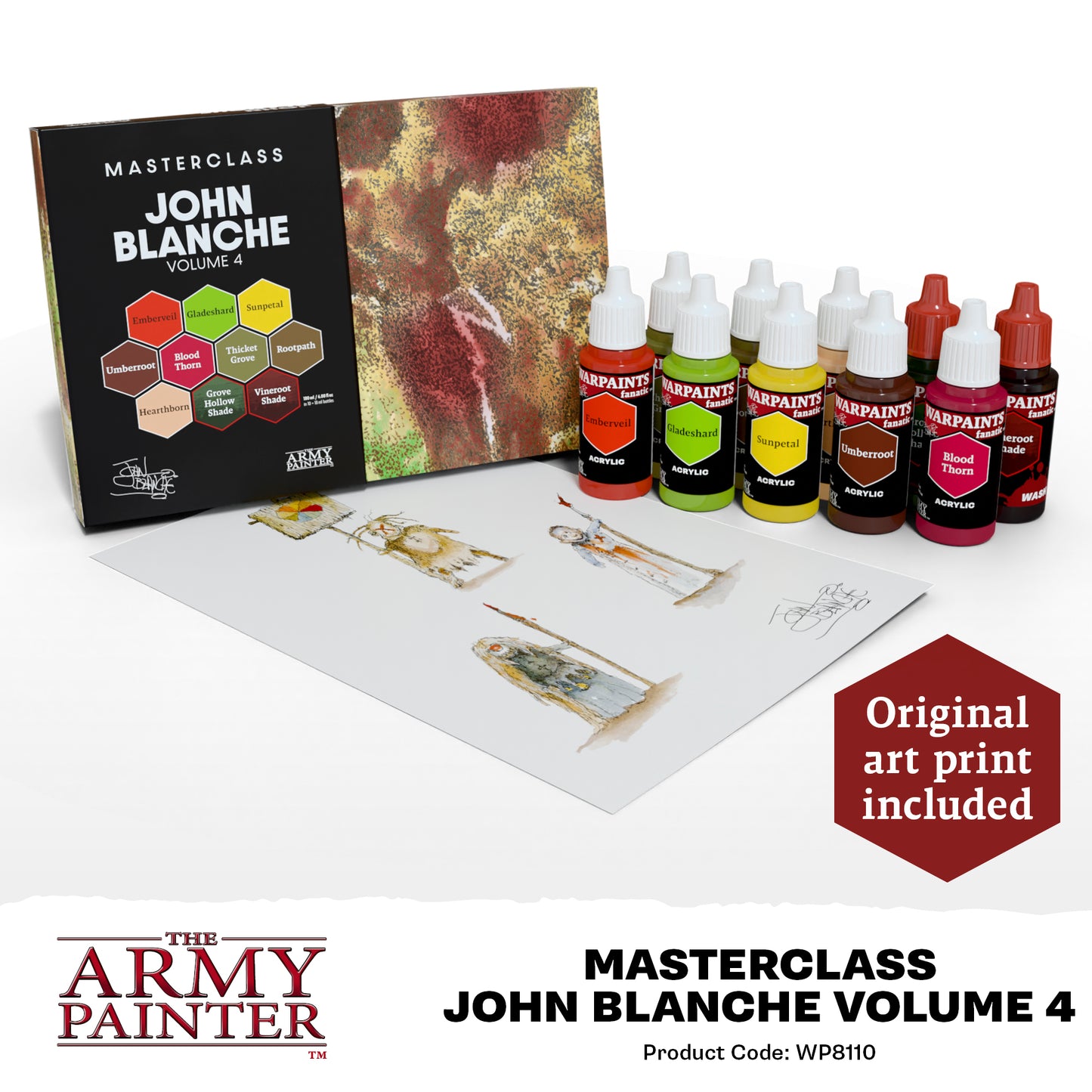 The Army Painter - John Blanche Masterclass: Vol. 4 - Paint Set