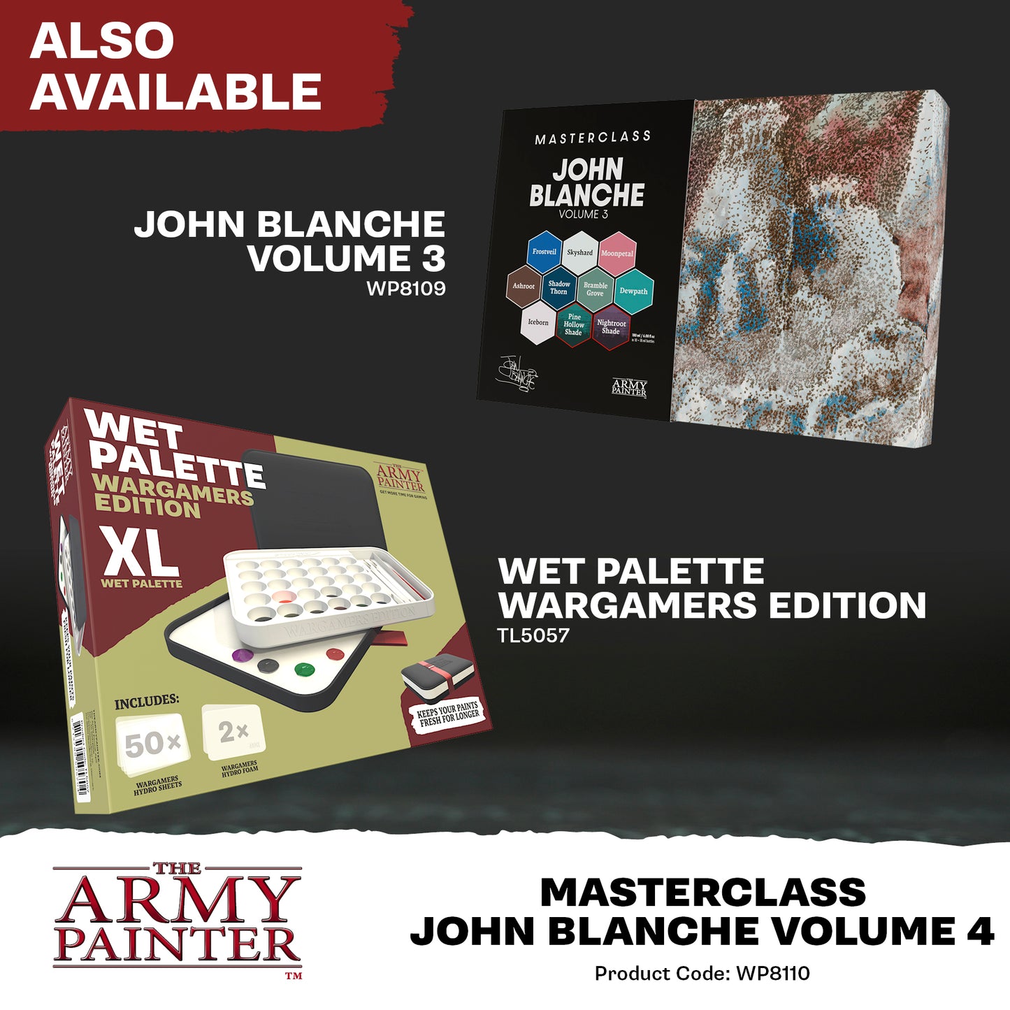 The Army Painter - John Blanche Masterclass: Vol. 4 - Paint Set