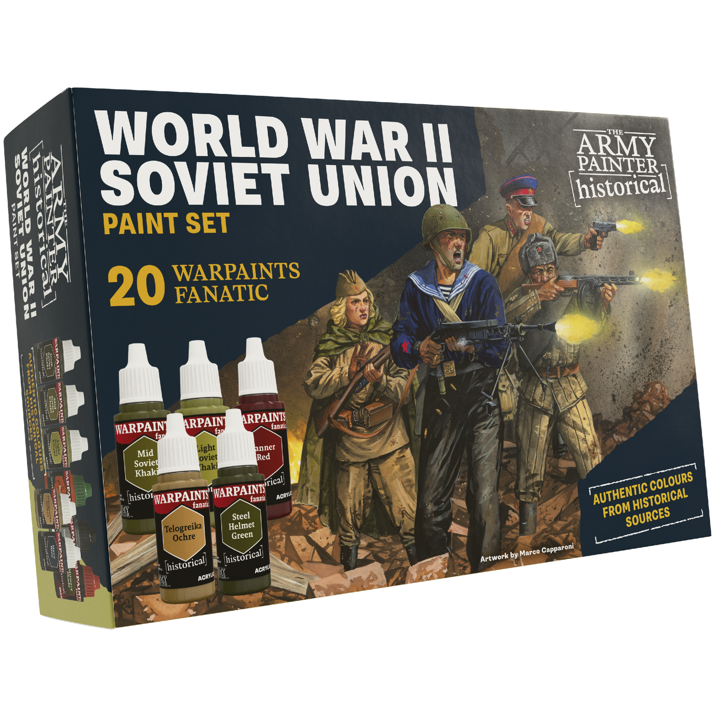 The Army Painter - Warpaints Fanatic - Historical: WWII Soviet Union Paint Set