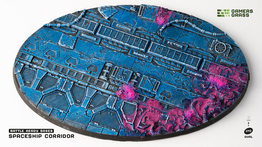 Gamers Grass - Battle Ready Bases - Alien Infestation - Oval 170mm