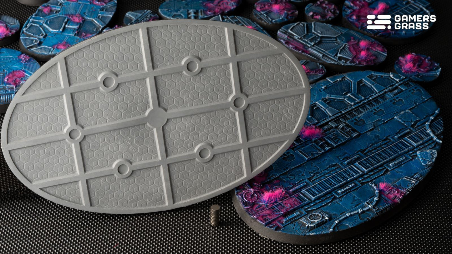 Gamers Grass - Battle Ready Bases - Alien Infestation - Oval 170mm