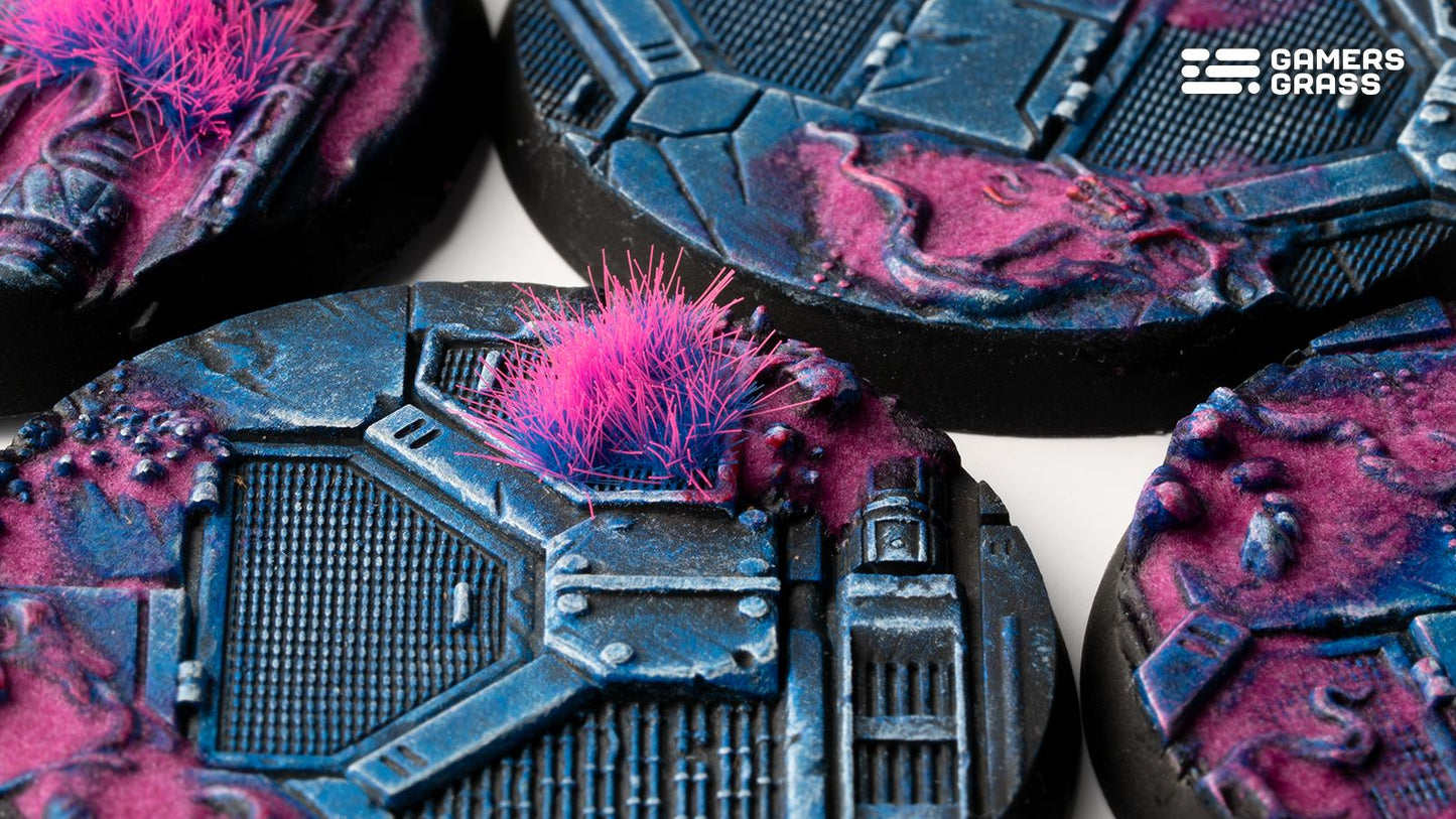 Gamers Grass - Battle Ready Bases - Alien Infestation - Round 50mm