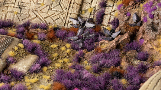 Gamers Grass - Alien Purple Tufts 6mm