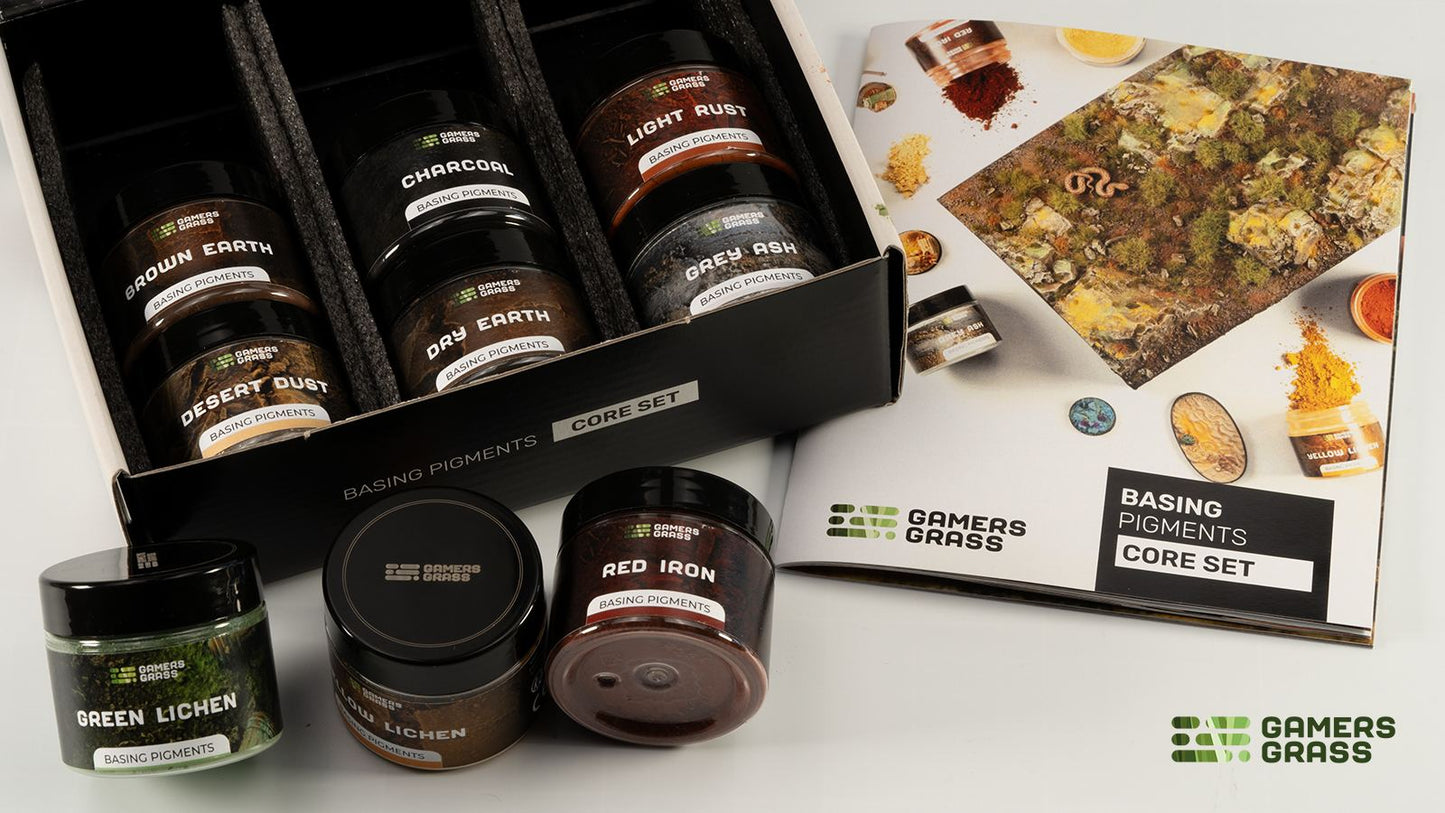 Gamers Grass - Basing Pigments Core Box Set