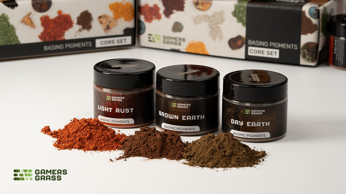 Gamers Grass - Basing Pigments Core Box Set