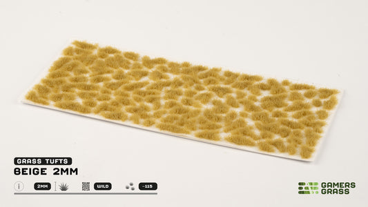 Gamers Grass - Beige Tufts 2mm