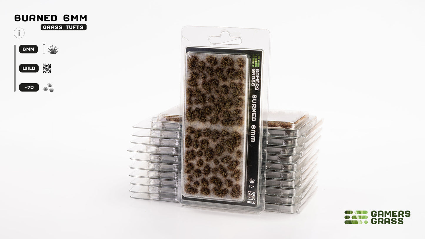Gamers Grass - Burned Tufts 6mm