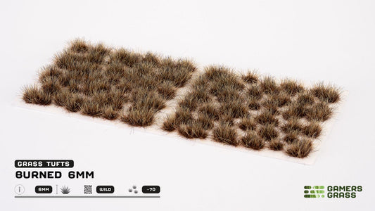 Gamers Grass - Burned Tufts 6mm