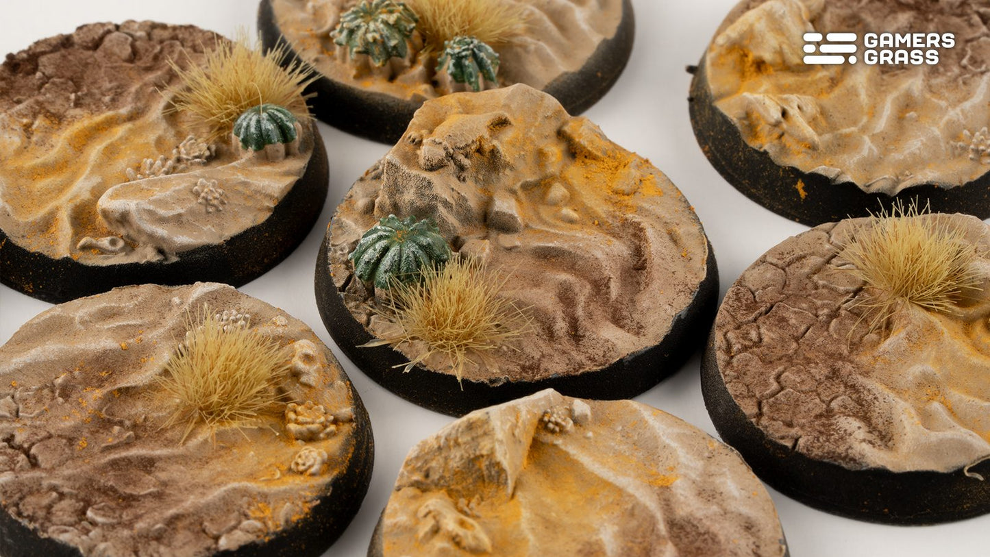 Gamers Grass - Battle Ready Bases - Deserts of Maahl - Round 32mm
