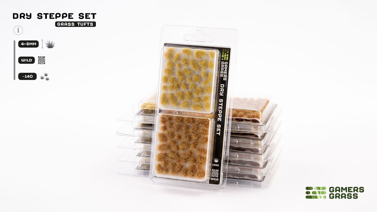 Gamers Grass - Dry Steppe Tuft Set