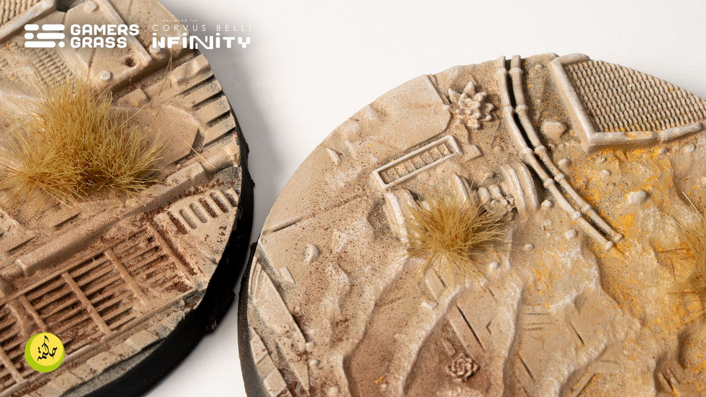 Gamers Grass - Battle Ready Bases - Infinity - Dunes of Bourak (55mm)