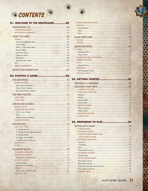 Modiphius Entertainment - Fallout: Factions - Core Rulebook