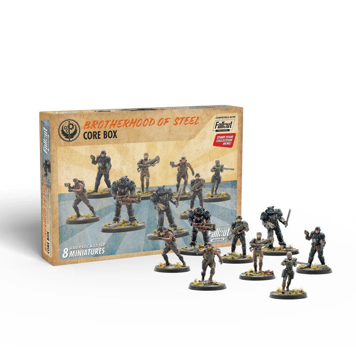 Modiphius Entertainment - Fallout - Brotherhood of Steel: Core Box - Plastic
