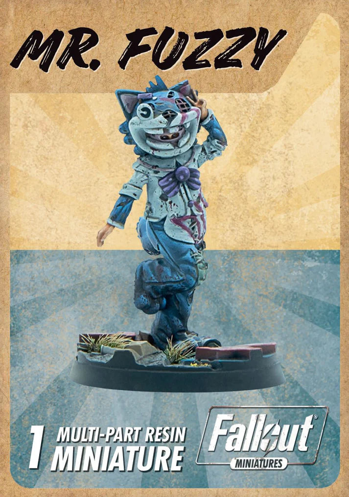 Modiphius Entertainment - Fallout - Mr Fuzzy - Promotional Figure