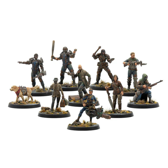 Modiphius Entertainment - Fallout - Survivors: Core Box - Plastic