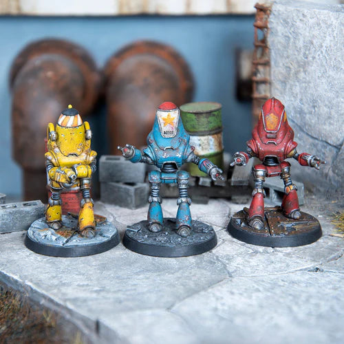 Modiphius Entertainment - Fallout: Wasteland Warfare - Robots: Protectron Workers