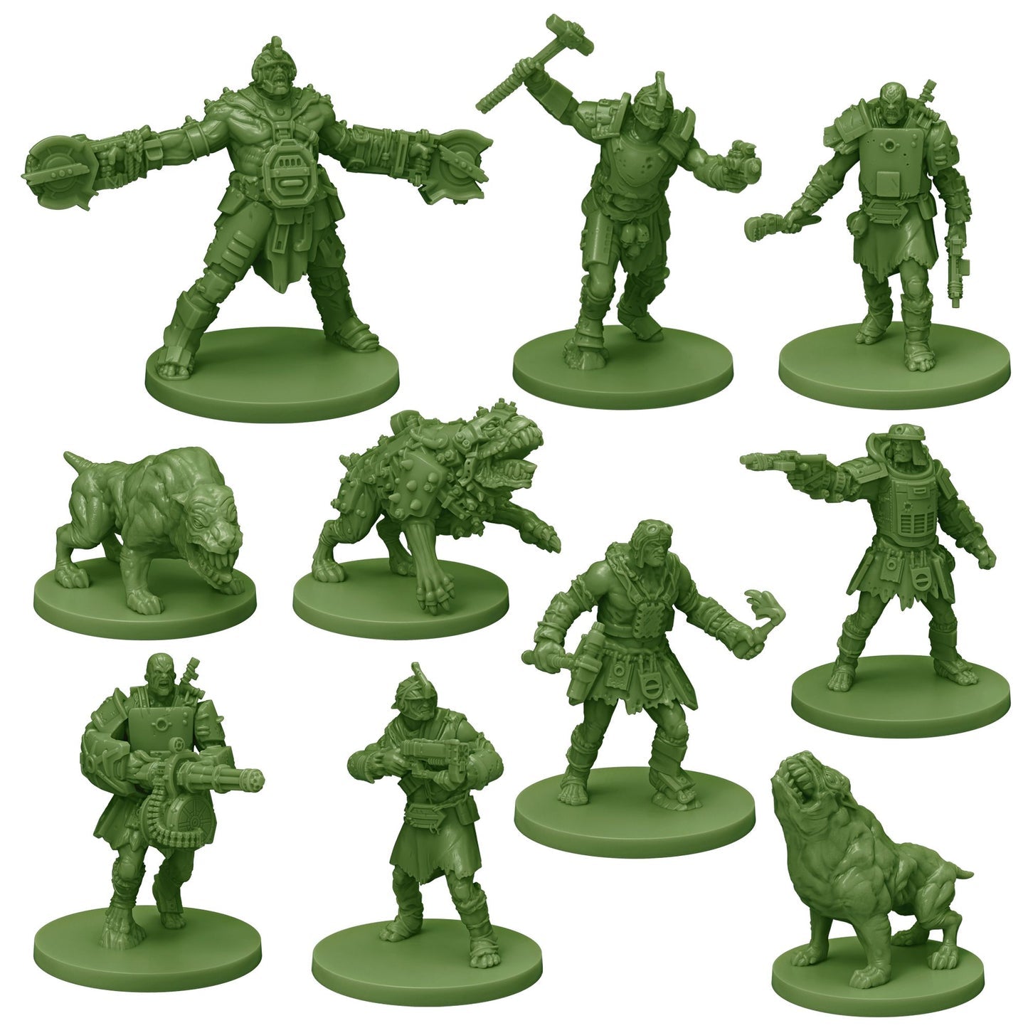 PRE ORDER - Modiphius Entertainment - Fallout: Wasteland Warfare 2nd Ed - Warbands Starter Set