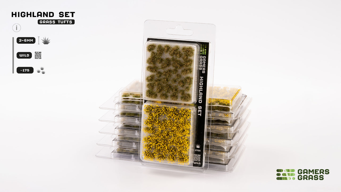 Gamers Grass - Highland Tuft Set