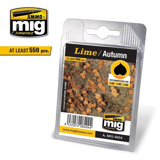 AMMO by MIG - Plants and Foliage - Lime Leaves - Autumn