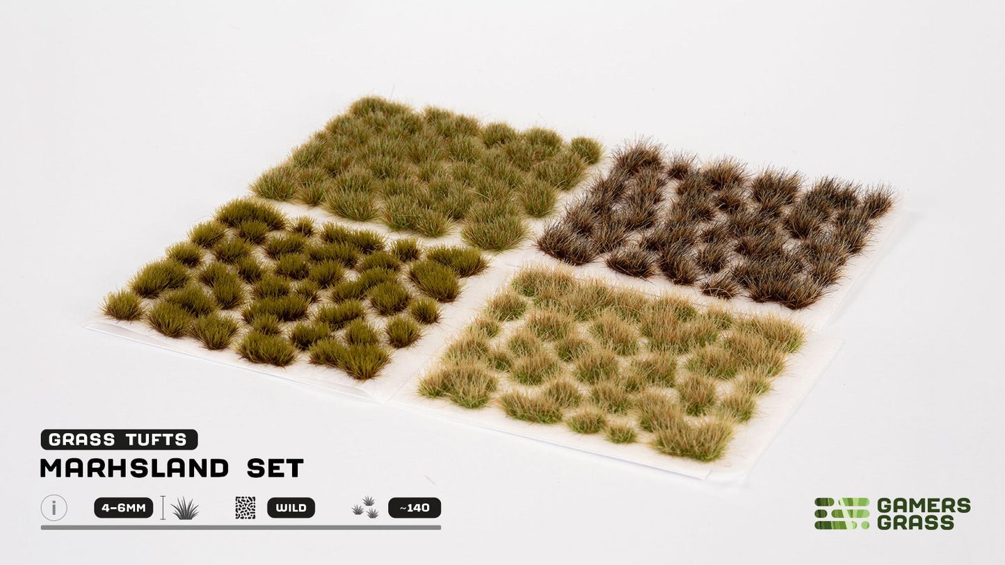 Gamers Grass - Marshland Tuft Set