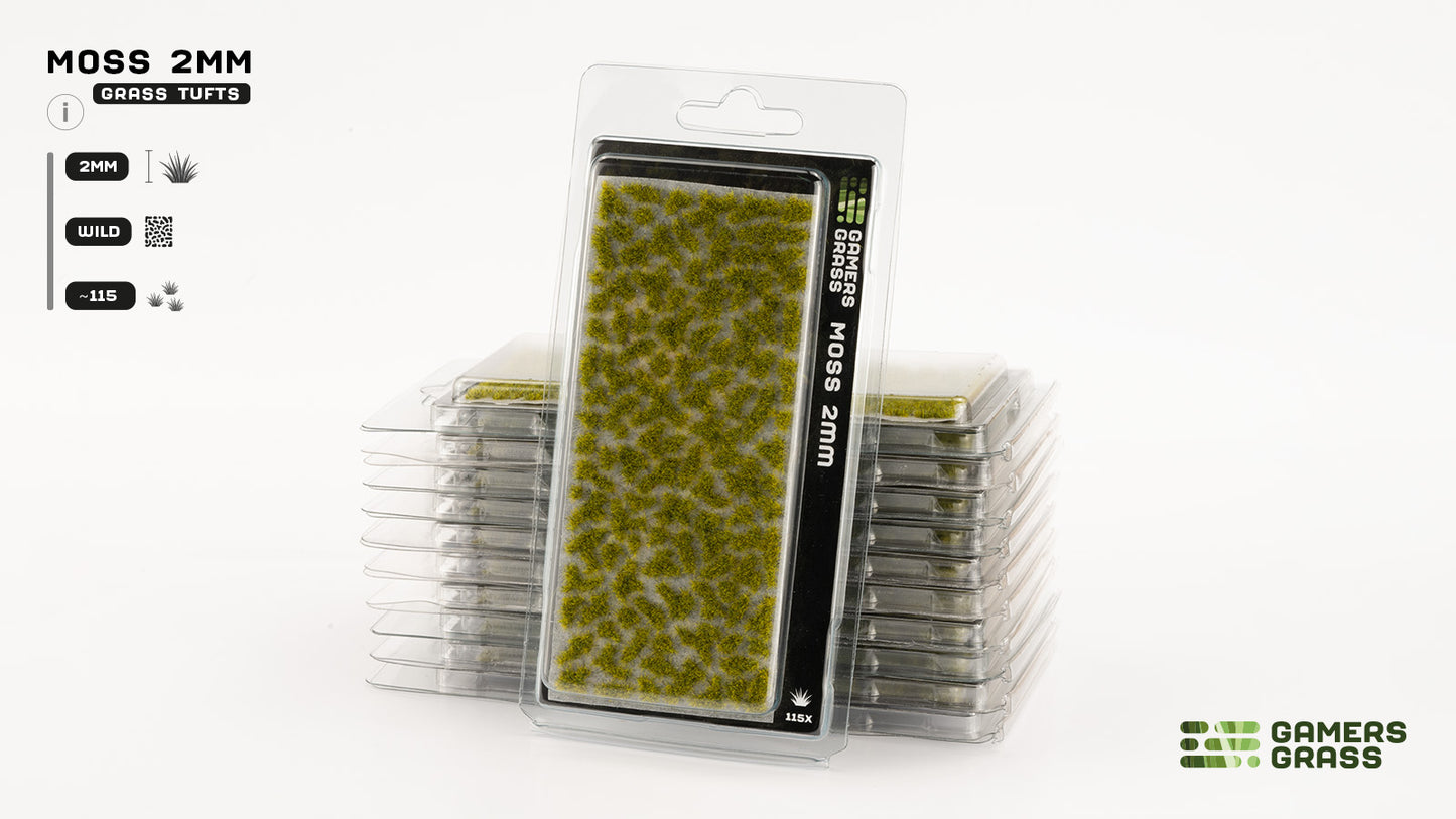 Gamers Grass - Moss Tufts 2mm