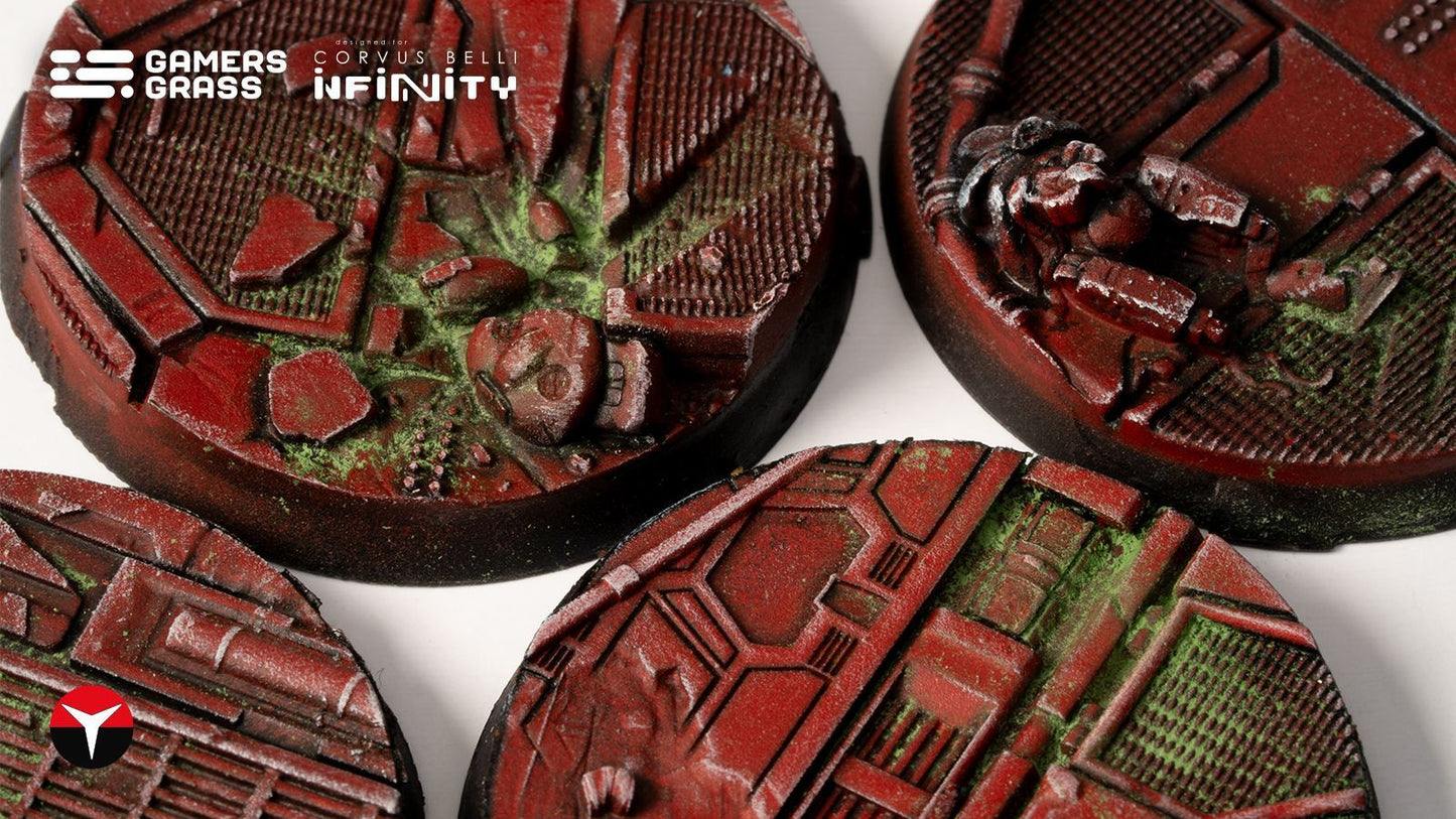 Gamers Grass - Battle Ready Bases - Infinity - Nomad Crew Deck (40mm)