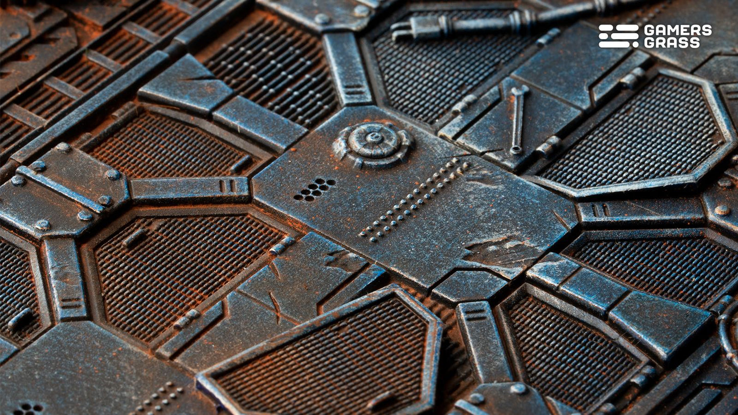 Gamers Grass - Battle Ready Bases - Spaceship Corridor - Oval 170mm