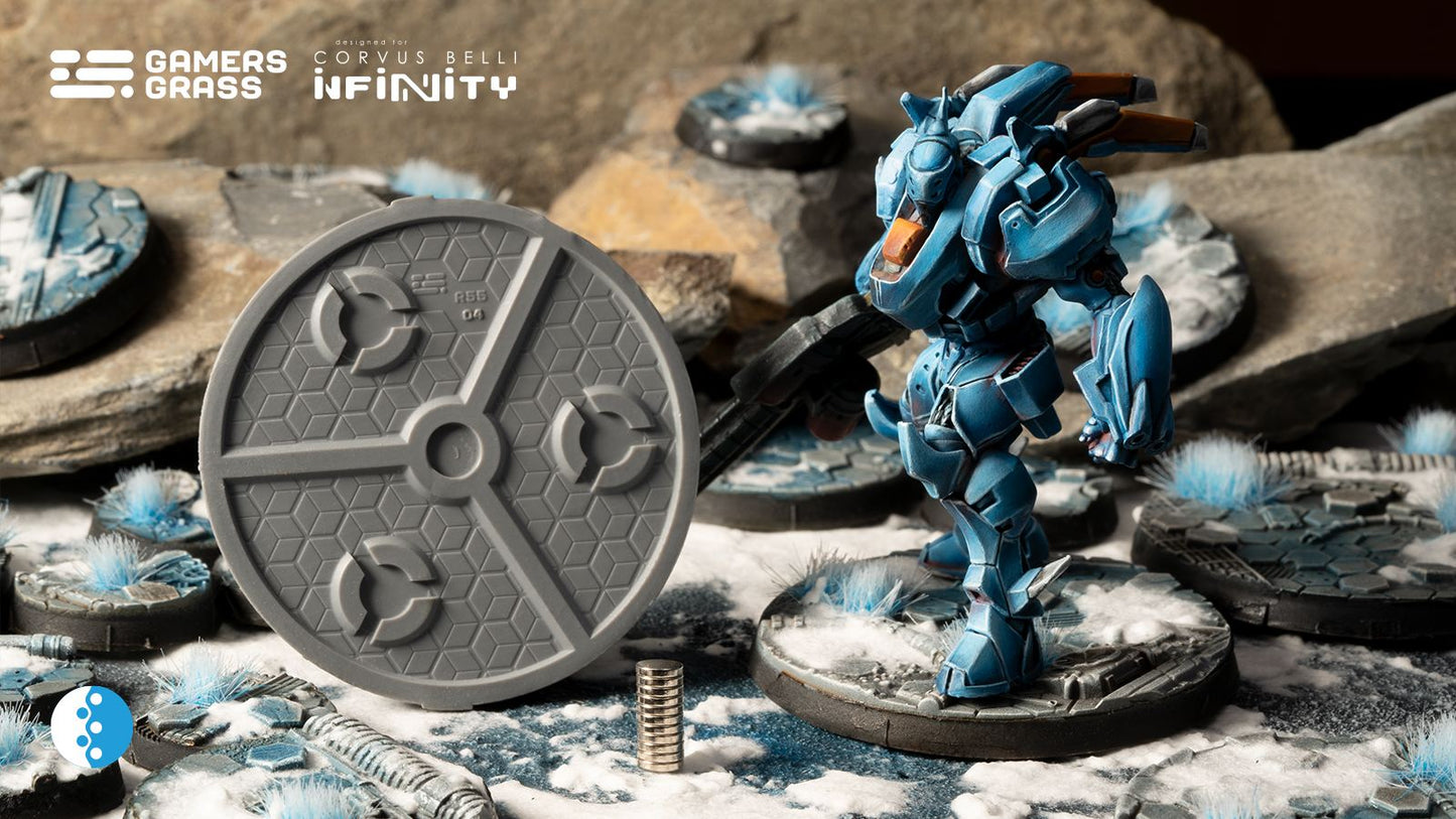 Gamers Grass - Battle Ready Bases - Infinity - Svalarheima's Outpost (55mm)