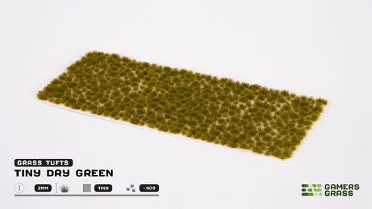 Gamers Grass - Tiny Tufts Dry Green