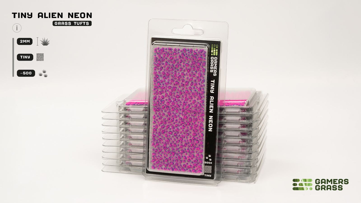 Gamers Grass - Tiny Tufts Alien Neon