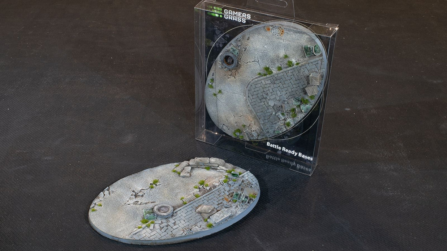 Gamers Grass - Battle Ready Bases - Urban - Oval 170mm