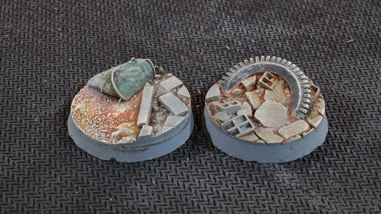 Gamers Grass - Battle Ready Bases - Urban - Round 25mm