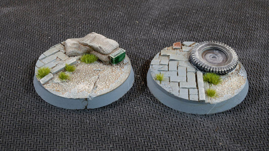 Gamers Grass - Battle Ready Bases - Urban - Round 40mm