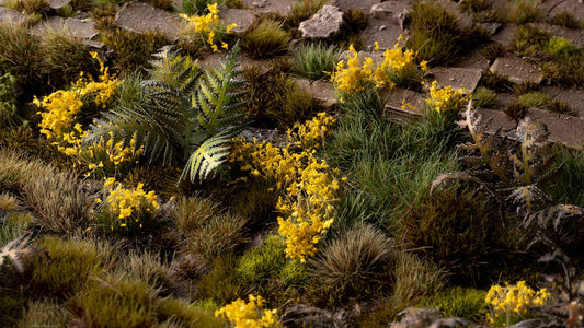 Gamers Grass - Yellow Flower Tufts